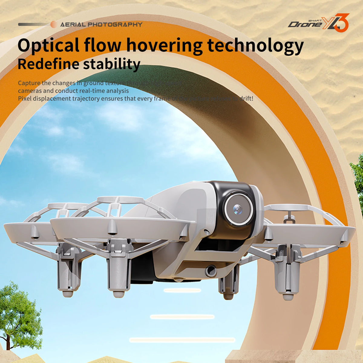 Lenovo YL3 Drone Professional 8K Dual Camera Long Battery