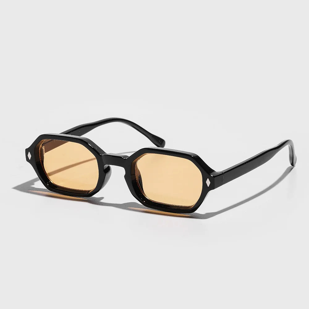 Exquisite Small Square Frame Sunglasses Fashion Sturdy and Durable