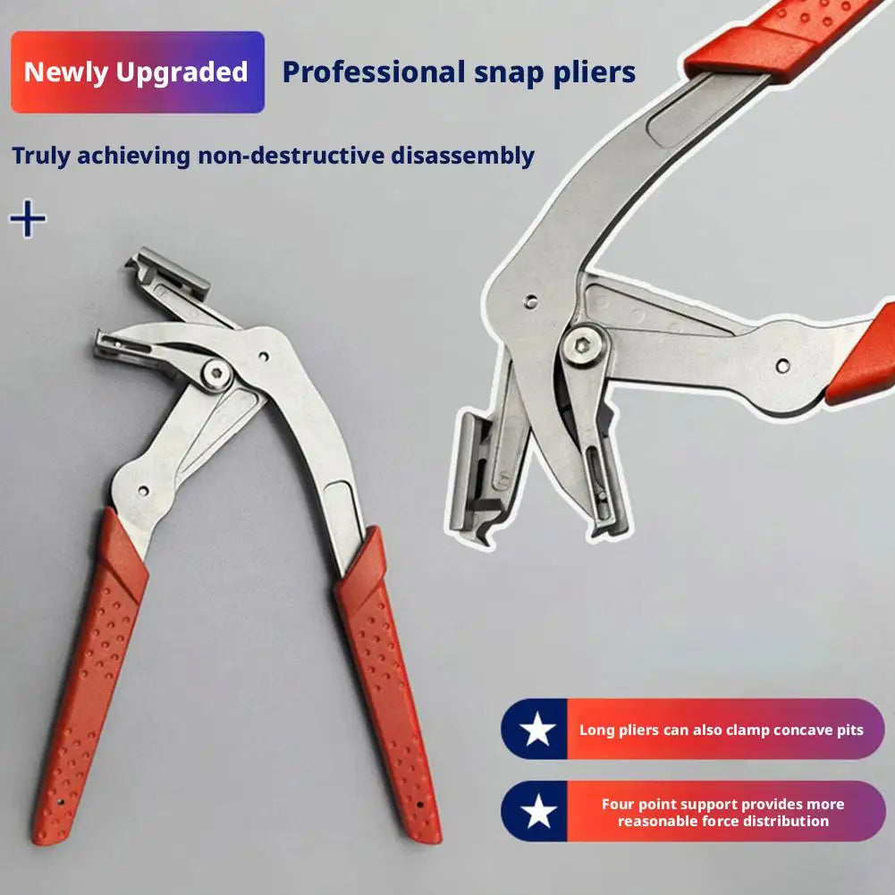 Car Clip Removal Pliers Plastic Rubber Round Nail Fastener Remover