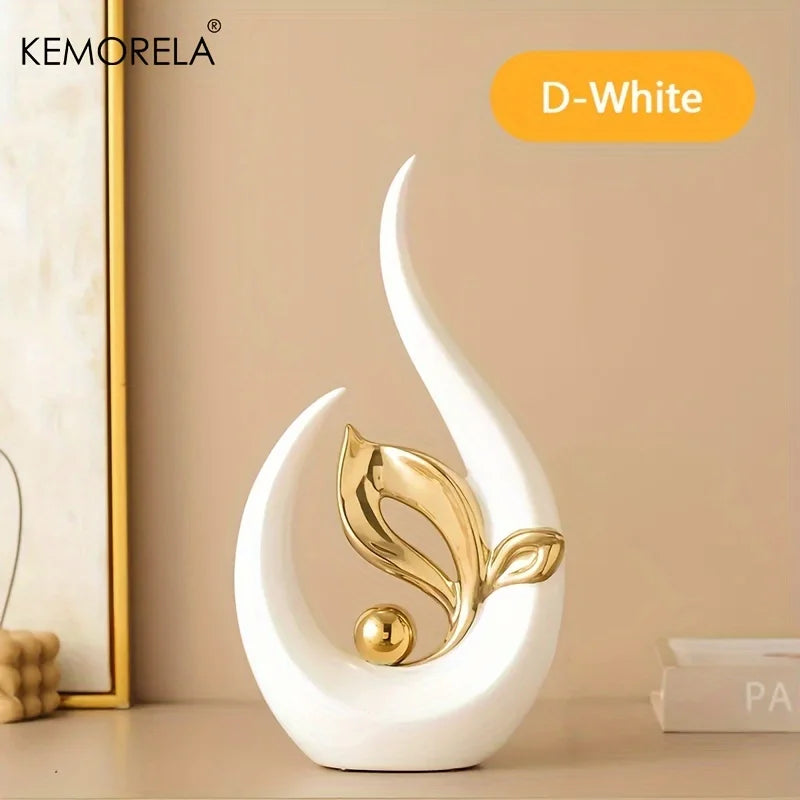Ceramic Statue Nordic Creative Light Luxury Living Room