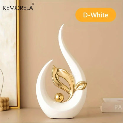 Ceramic Statue Nordic Creative Light Luxury Living Room