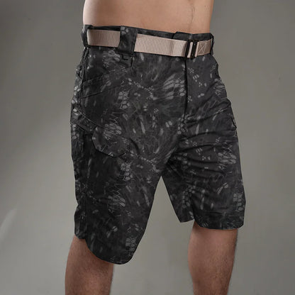 Summer Outdoor Tactical Cargo Shorts for Men - Waterproof