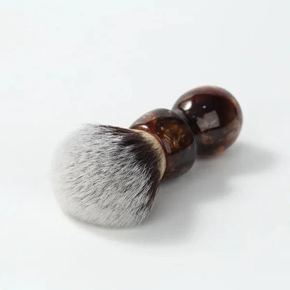 Caramel Cat's Whisker Synthetic Shaving Brush