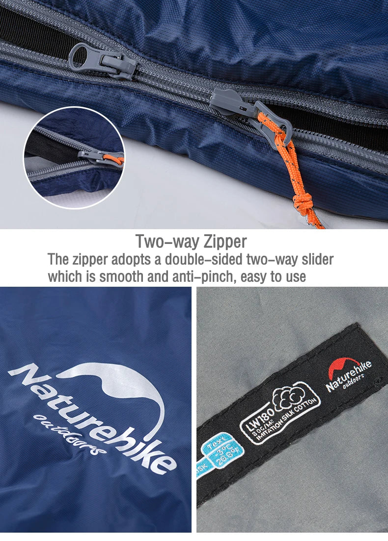 Naturehike lw180 Sleeping Bag Ultralight Cotton Outdoor