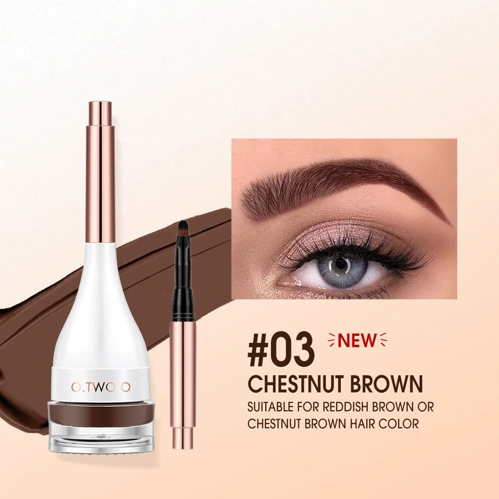 O.TWO.O Eyebrow Pomade Brow Natural Waterproof Makeup