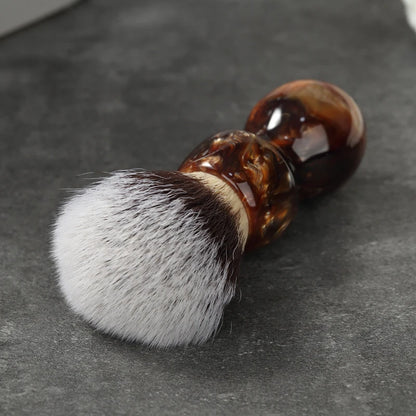 Caramel Cat's Whisker Synthetic Shaving Brush