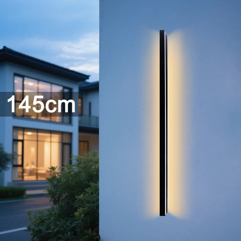 LED Lighting Wall Lamp IP65 Garden AC Long Wall Light