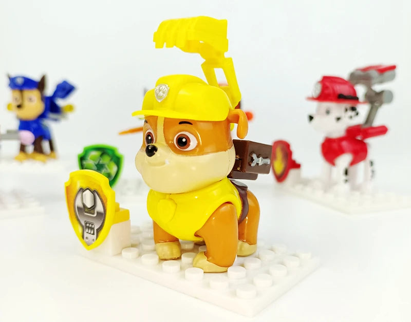 Paw Patrol Action Figure Anime Toy Chase Marshall