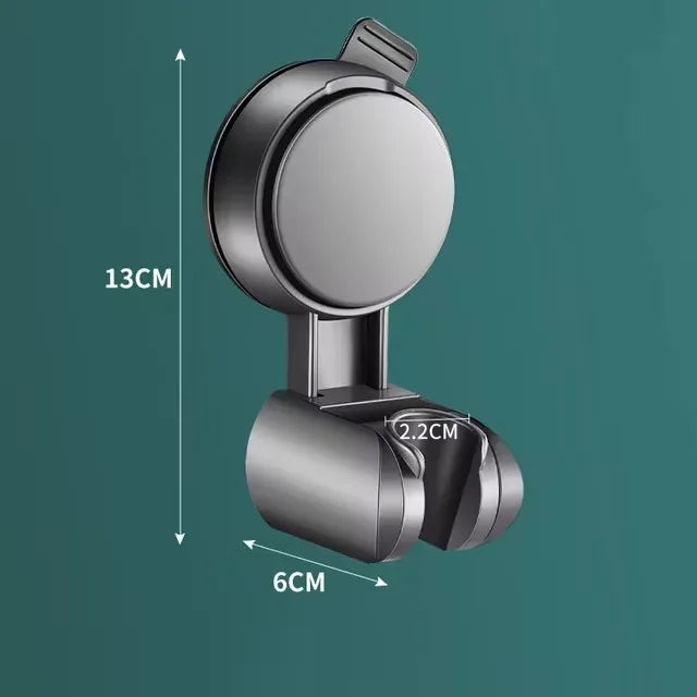 New Shower Head Supports 360° Adjustable Suction Cup