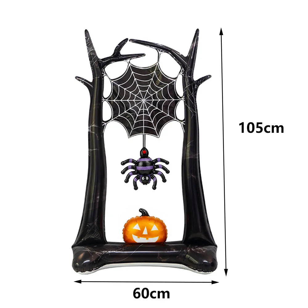 Halloween Inflatable Ghost Tree Balloons Pumpkins Mummy Miko