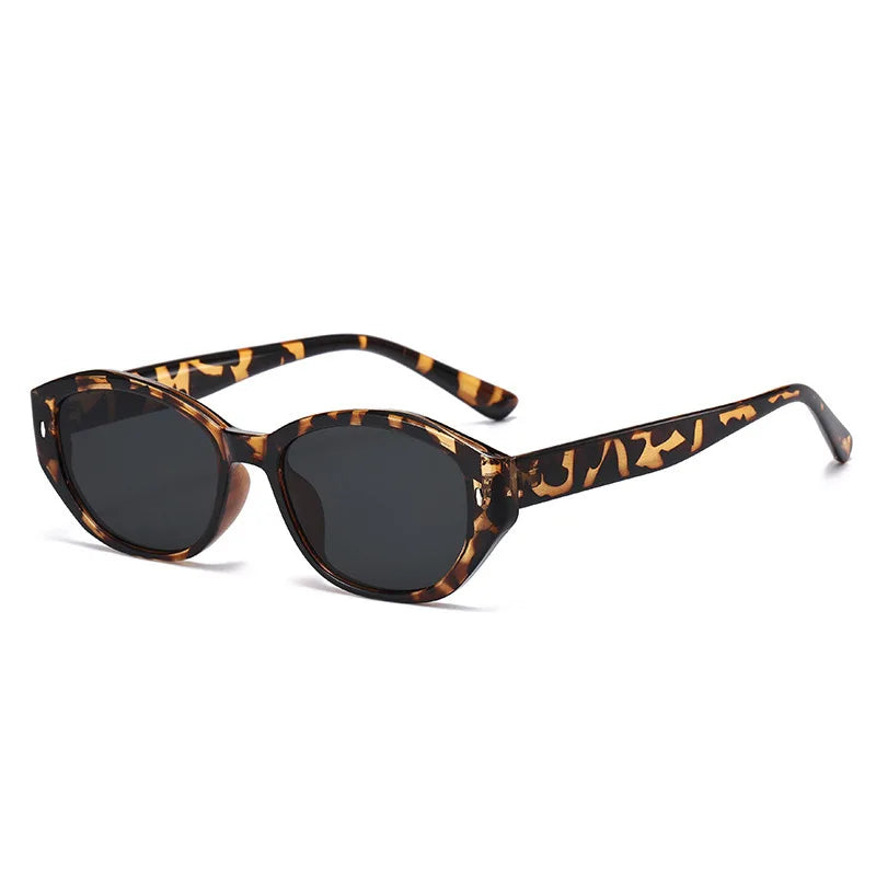 Small Frame Cat Eye Sunglasses for Women Ladies Brand Designer