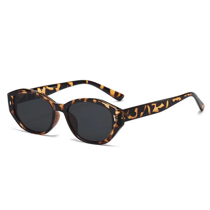 Small Frame Cat Eye Sunglasses for Women Ladies Brand Designer