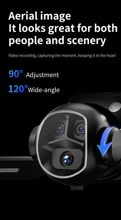 Upgrade E4 Drone 8K HD Dual Camera Professional Aerial