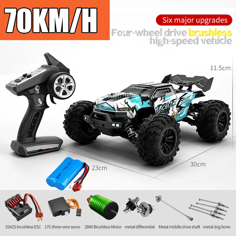 Rc Car Off Road 4x4 High Speed 75KM/H Remote Control