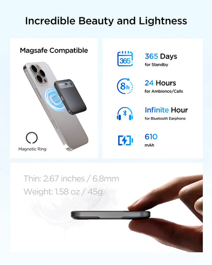 BOYA Notra AI Recording - Smart Voice Activated Recorder