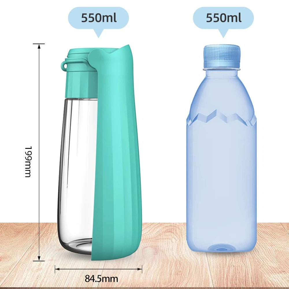 Outdoor Portable Dog Water Bottle Drinking Bowl