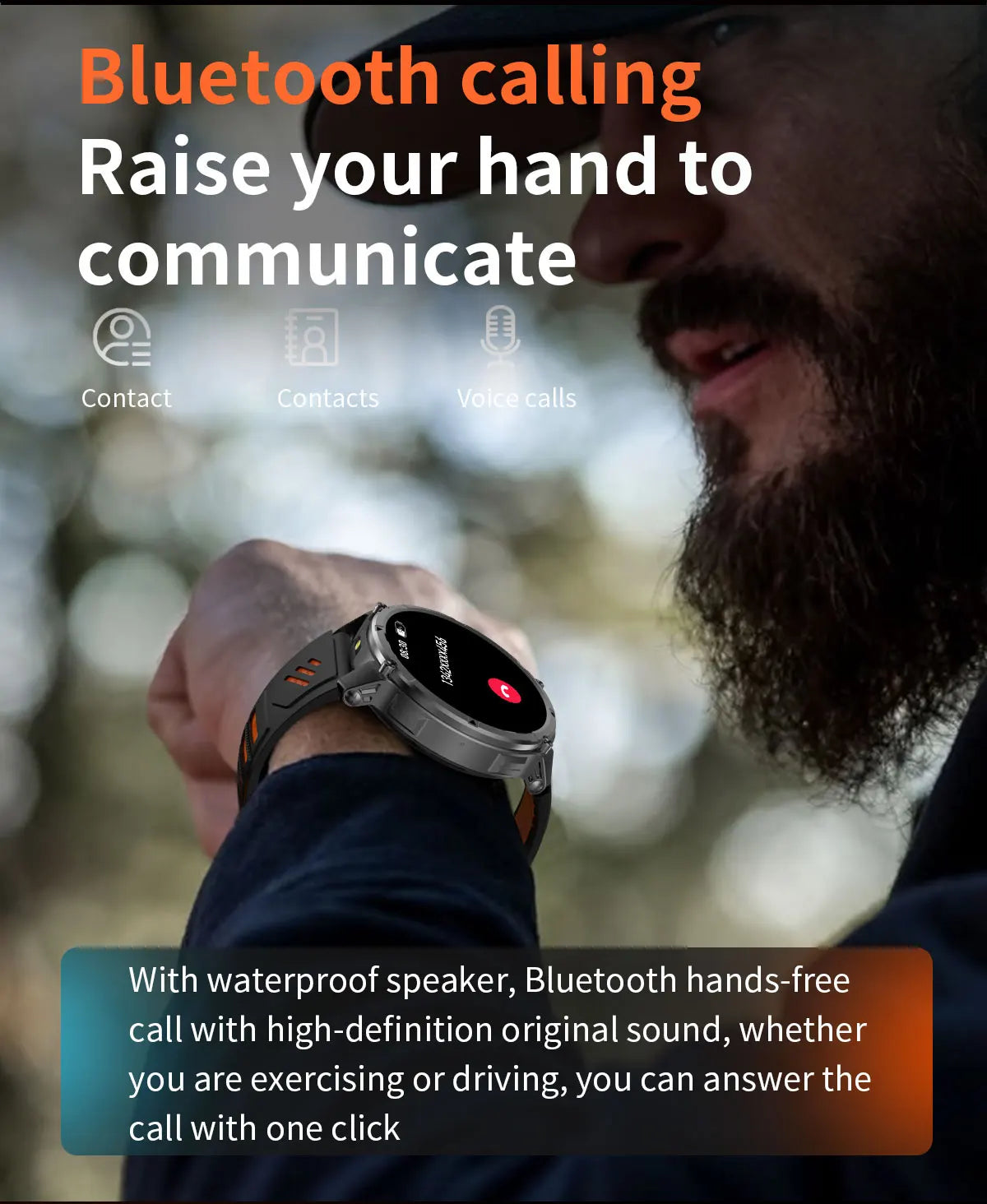 New T-Rex3 Pro 1100mAh Battery Smart Watch GPS Path