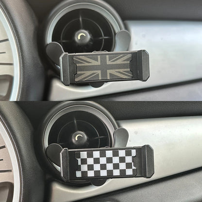Car Air Vent Outlet Phone Holder For Mini One Cooper