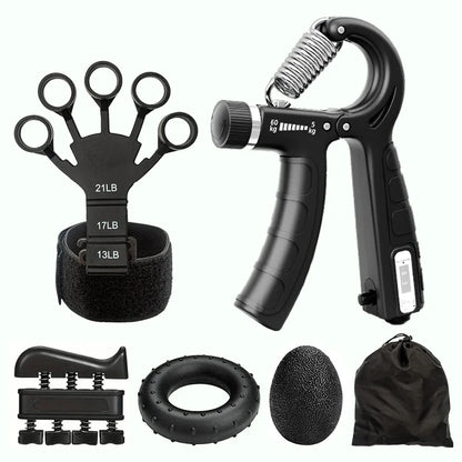 Grip Strength Trainer Set Wiht Finger Trainer Hand Grip
