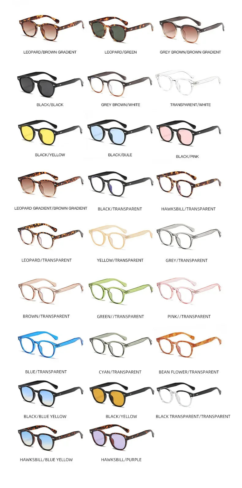 JNPCXI Quality New Retro Round Sunglasses Women