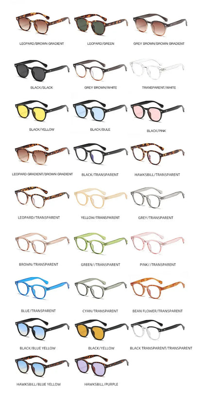 JNPCXI Quality New Retro Round Sunglasses Women