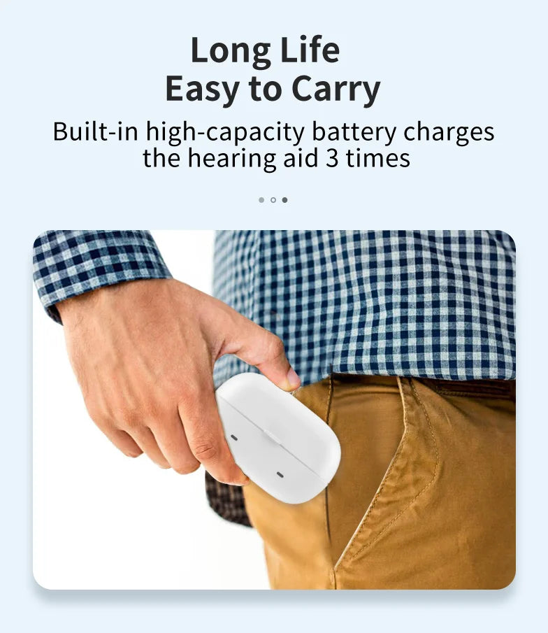 Hearing Aid Rechargeable Digital Hearing Aids