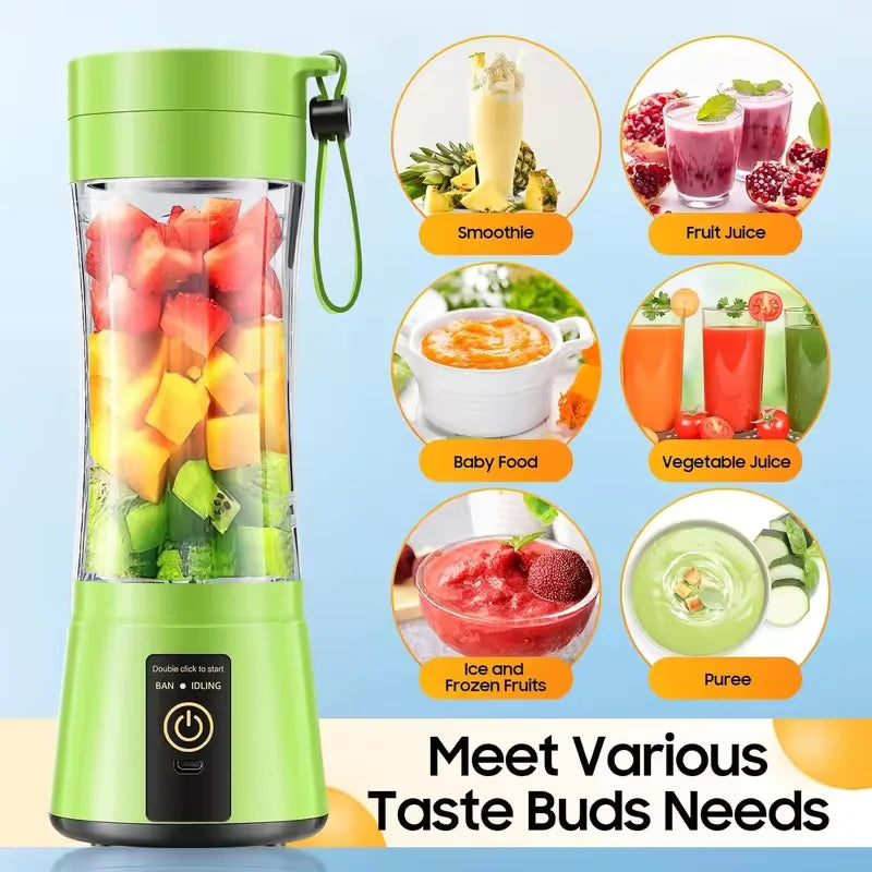 380ml household juice mixer mini electric juicer
