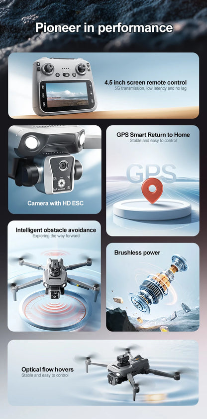 New K19 MAX GPS Drone Professional 8K Camera
