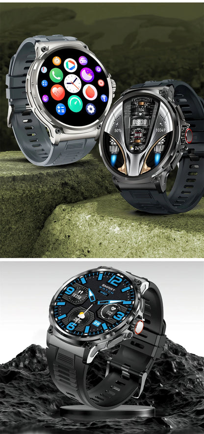 New Military GPS V69 Smart Watch Men 1.85 inch 710 mAh