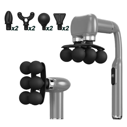 6-Heads Handheld Fascia Gun High Frequency Vibration Body