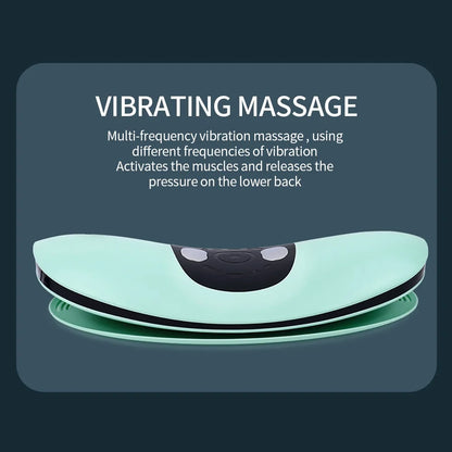 Electric Waist Traction Massager Adjustable Vibration Lumbar