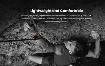 HAYLOU Solar Ultra GPS Smartwatch 1.6” AMOLED Display