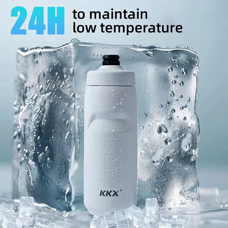 KKX 6 Layer Warm Insulated Cycling Water Bottle