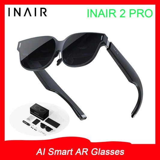 INAIR 2 PRO AI Smart AR Glasses | Reality/Virtual Switch