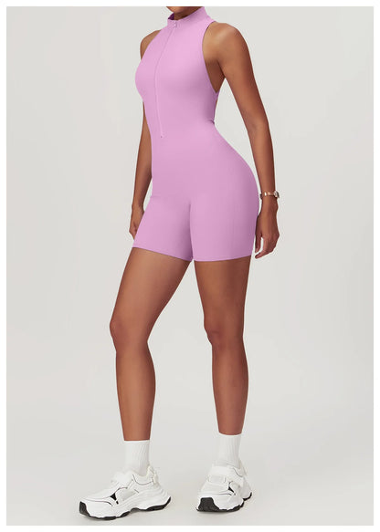 Scrunch Sports Overalls Gym Jumpsuit Women's Fitness