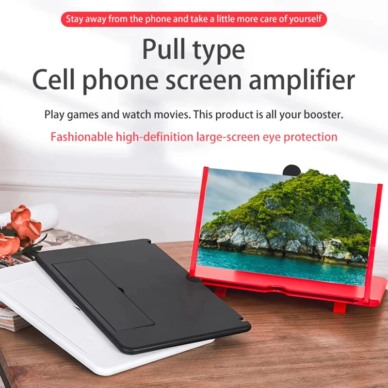 Cell Phone Screen Amplifier Mobile Phone Holder