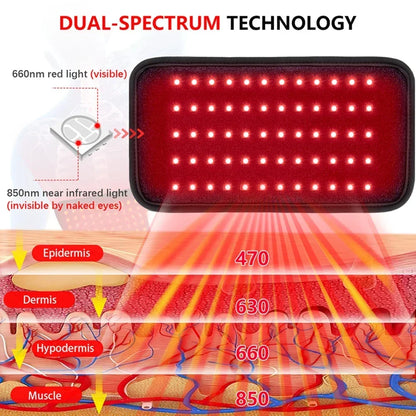 Red Light Therapy Device for Pain Relief Infrared Light