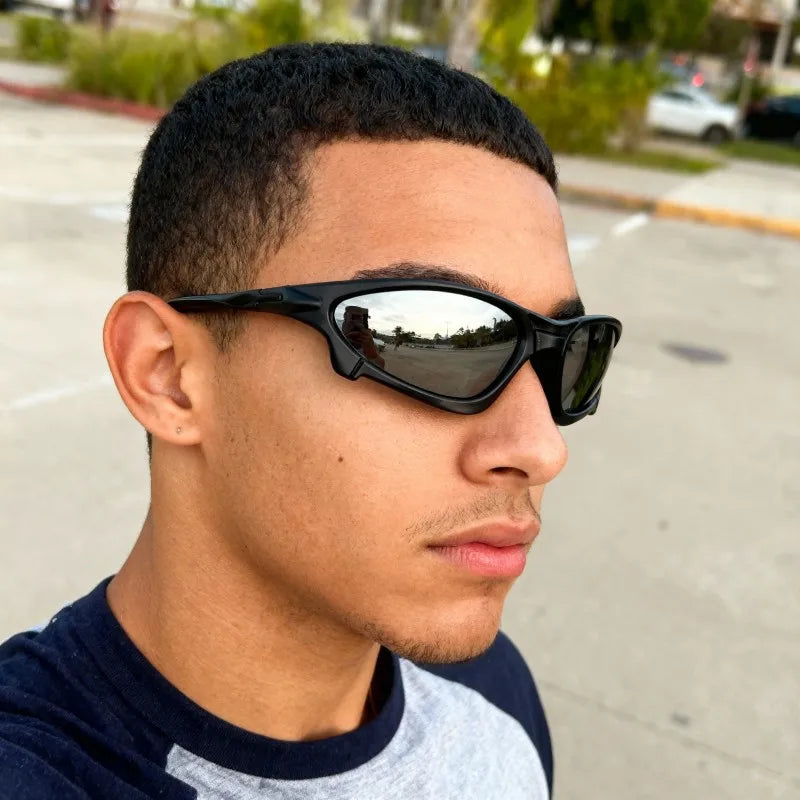 New Sports Polarized Sunglasses Men UV400 Sunglasses