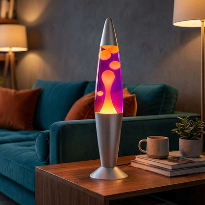 Lava Lamp 25W LED Volcano Night Light Multicolor Changing