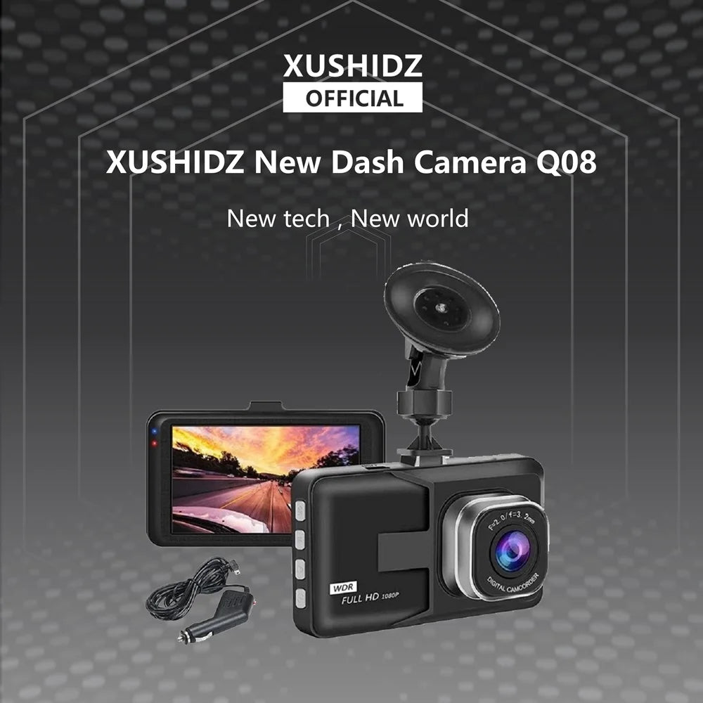 NEW 1080P HD Dash Camera Loop Recording Vehicle