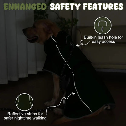 Dog Raincoat Windbreaker for All Dog Sizes Waterproof