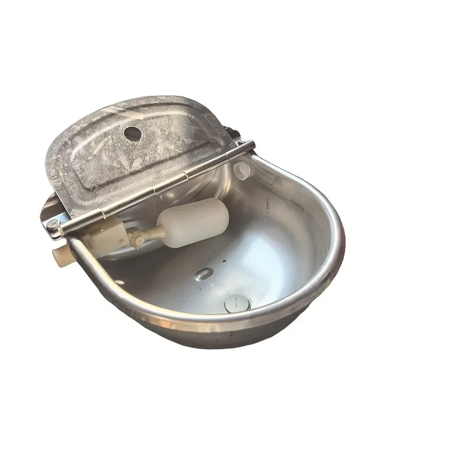 Automatic Gravity-Fed Outdoor Pet Water Dispenser Bowl