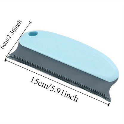 1Pc Pet Hair Remover Brush Rubber Bristle