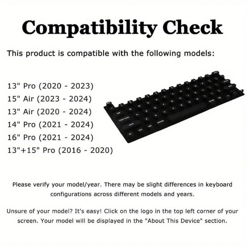 Silicone Laptop Keyboard Film Long Nails Convenien Key Caps