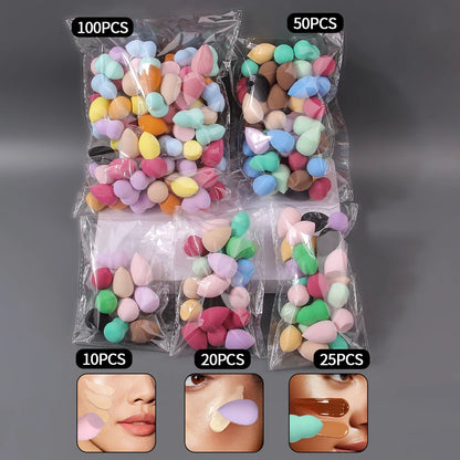 10/20/25/50/100PCS Mini Random Makeup Sponges