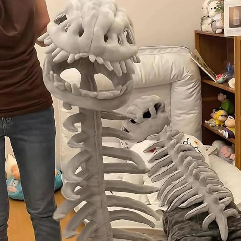 Dinosaur Skeleton Hat Funny Soft Dinosaur Skeleton