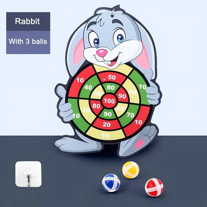 Educational Games Dart Board Baby Toy Stickey Ball Dart