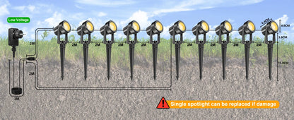 Lights Low Voltage Landscape Lighting Outdoor Lamp
