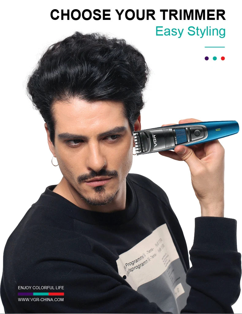 VGR Adjustable Hair And Beard Trimmer Hair Clipper Hair