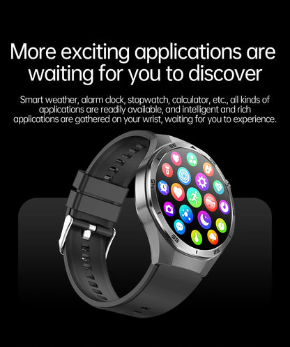 New Nursing Grade ECG+PPG Smart Watch Health Analysis